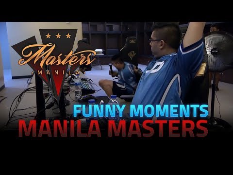 Most Funny Moments of The Manila Masters - Dota 2