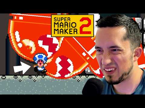 These bullets are HUNTING ME!! | Super Mario Maker 2