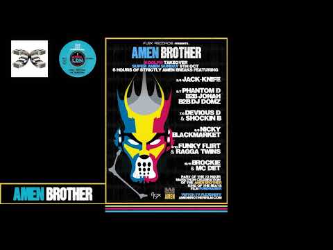 Devious D & Shockin B - Amen Brother Event on Kool London - 9th October 2022