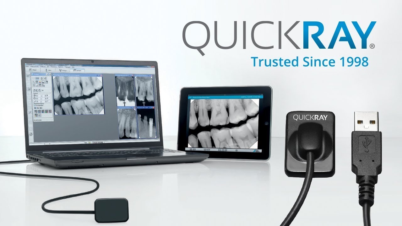 QuickRay Dental Sensor with EagleSoft Imaging Software