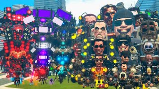 SKIBIDI TOILET BOSS FIGHT – TITAN CAMERAMAN, SPEAKERMAN & TV MAN ULTIMATE BATTLE in GARRY’S MOD!
