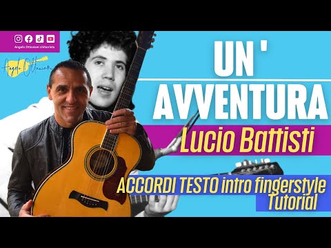 Un'Avventura - Battisti - Intro Fingerstyle Chitarra