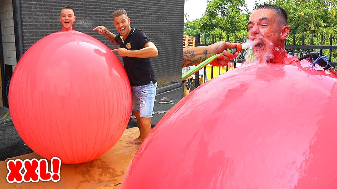 GEK DOEN MET DEZE MEGA BALLON!