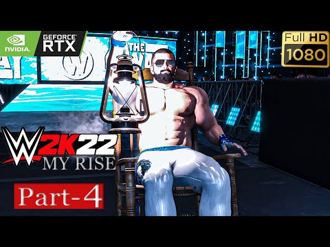 WWE 2K22 MyRise Gameplay Walkthrough Part-4 FULL GAME [ 4K 60FPS PC ] - No Commentary