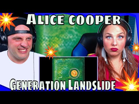 First Time Hearing Generation Landslide By Alice cooper | THE WOLF HUNTERZ REACTIONS