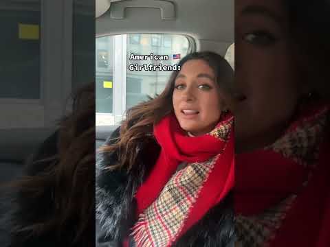 American VS Russian girlfriend 😂 #russian #american #stereotype #girls