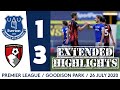 EXTENDED HIGHLIGHTS: EVERTON 1-3 AFC BOURNEMOUTH