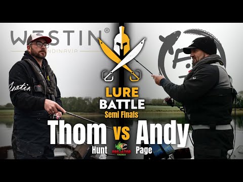 LURE BATTLE - Episode 9 - Andy Page (Fenland Fishing TV) vs Thom Hunt (Westin)