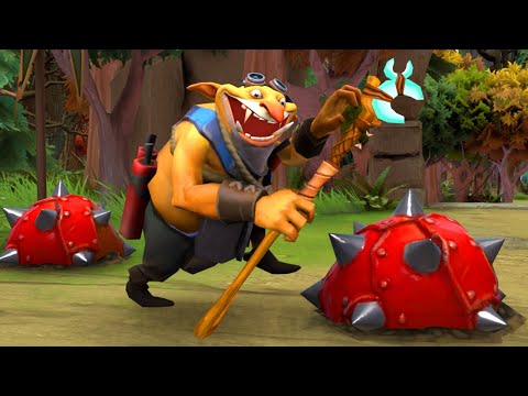 'Pushing' Your Luck As Techies - DotA 2 Funny Moments