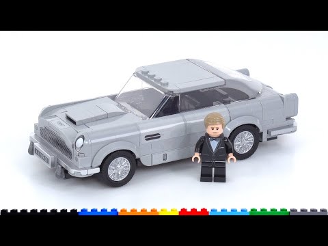 LEGO James Bond 007 Aston Martin DB5 Speed Champions review! Great build, bad stickers