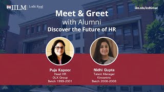 Meet & Greet with Alumni Discover the Future of HR | IILM Lodhi Road