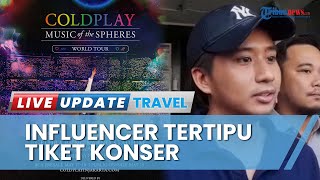 Tertipu Jastip Tiket Konser Coldplay hingga Rp 12,5 Juta, Nicho Saputra Datangi Polda Sumsel