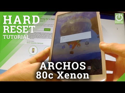 Hard Restet ARCHOS 80c Xenon - Restore ARCHOS Factory Settings