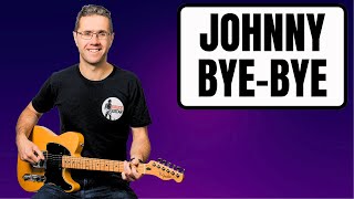 Bruce Springsteen - Johnny Bye Bye guitar lesson