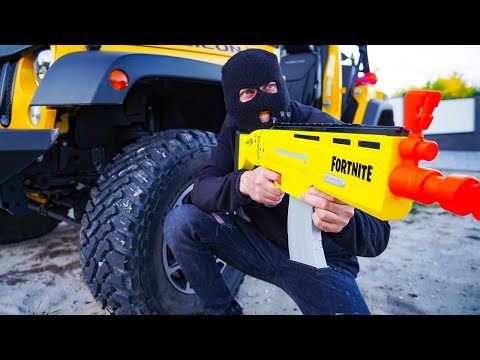 NERF - GUN. Bos is furious.. Борода в БЕШЕНСТВЕ.