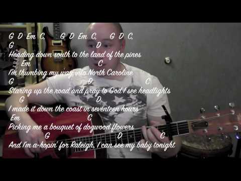 Wagon Wheel- Guitar Lesson (Standard Chord Version)-   Darius Rucker