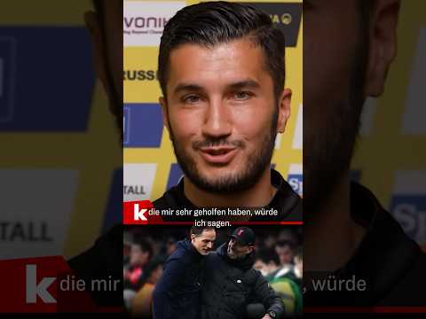 Video Thumbnail: Sahin über seine Vorbilder und Trainer, „die nicht so cool waren“ #shorts