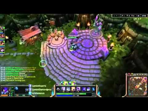 DiamondProx playing Kha'zix jungle vs Hecarim SEASON 4 blizzasc2 sc2 dota esport lol highlig