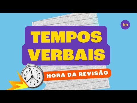 TEMPOS VERBAIS | Estude para a prova
