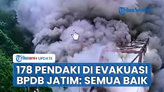 BPBD Jatim Evakuasi 178 Orang Terjebak di Ranu Kumbolo Pasca Erupsi Semeru, Seluruh Korban Selamat