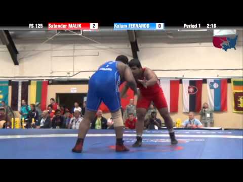 125 KG R16 - Satender Malik (IND) vs Kalum Fernando (SRI)