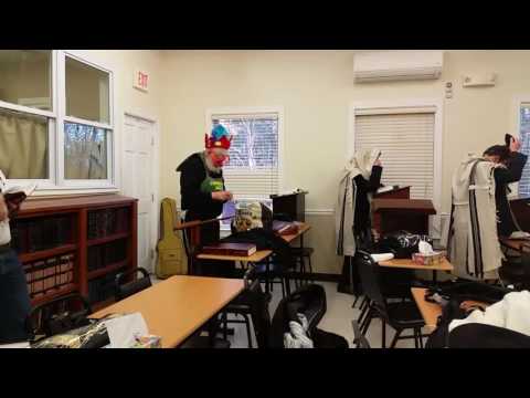 Tumid B'Simcha Guy Saying Kaddish at Chateau Daf