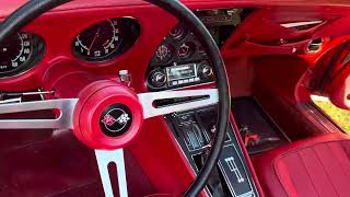 1970 Chevrolet Corvette Convertible LT-1 Inside Look