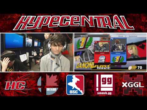 HC100 Smash4 - RR Bo3: JeBus (ZSS/Lucina) vs Litany (Ganondorf)