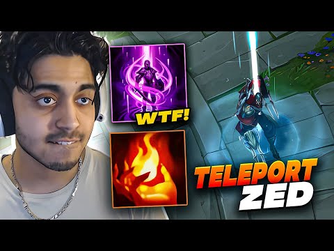 THIS NEW TP STRAT WITH ZED IS OP Vs EUW High Elo 🔥 l 420WeabooSlayer