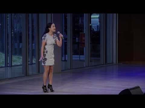 Courtney Reed (Aladdin) performs Breathe at Lincoln Center Event