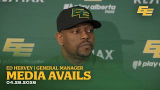 2026 CFL CANDIAN DRAFT | GM Ed Hervey | MEDIA AVAILS | 04.28.26