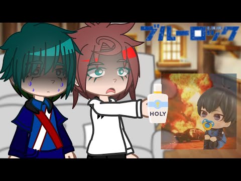 Blue lock react to isagi’s parents reacting to Slursagi || Slursagi || Bluelock gacha || satire