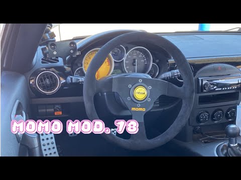 320mm Steering Wheel | Momo MOD. 78 | NC MX-5 Miata