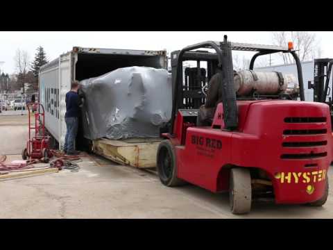 Green Industrial - Sea Container Loading Process