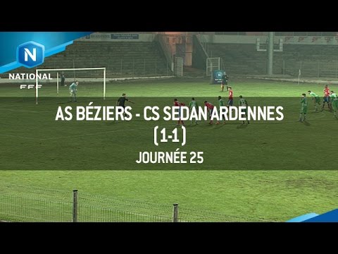J25 : AS Béziers - CS Sedan Ardennes (1-1), le résumé