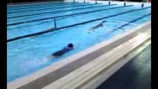 Lino at the big pool (freestyle)