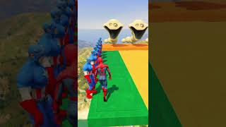 Download lagu GTA 5 Epic Water Ragdolls Spiderman Jump/Fails Ep 1737 #shorts mp3