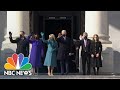 President Elect Biden Arrives At The Cap