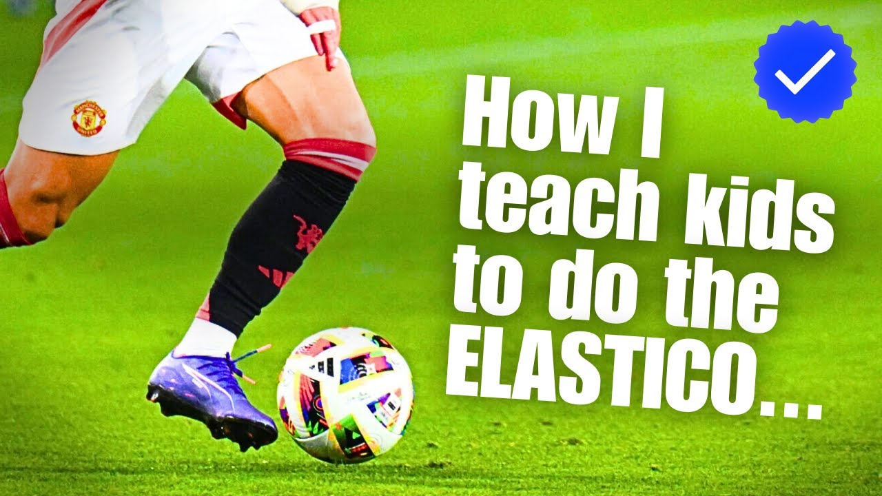 How I teach kids to do the Elastico Soccer Trick (and you can too)