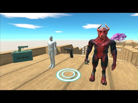 FPS VS Kozarog The Demon Death Run - Animal Revolt Battle Simulator