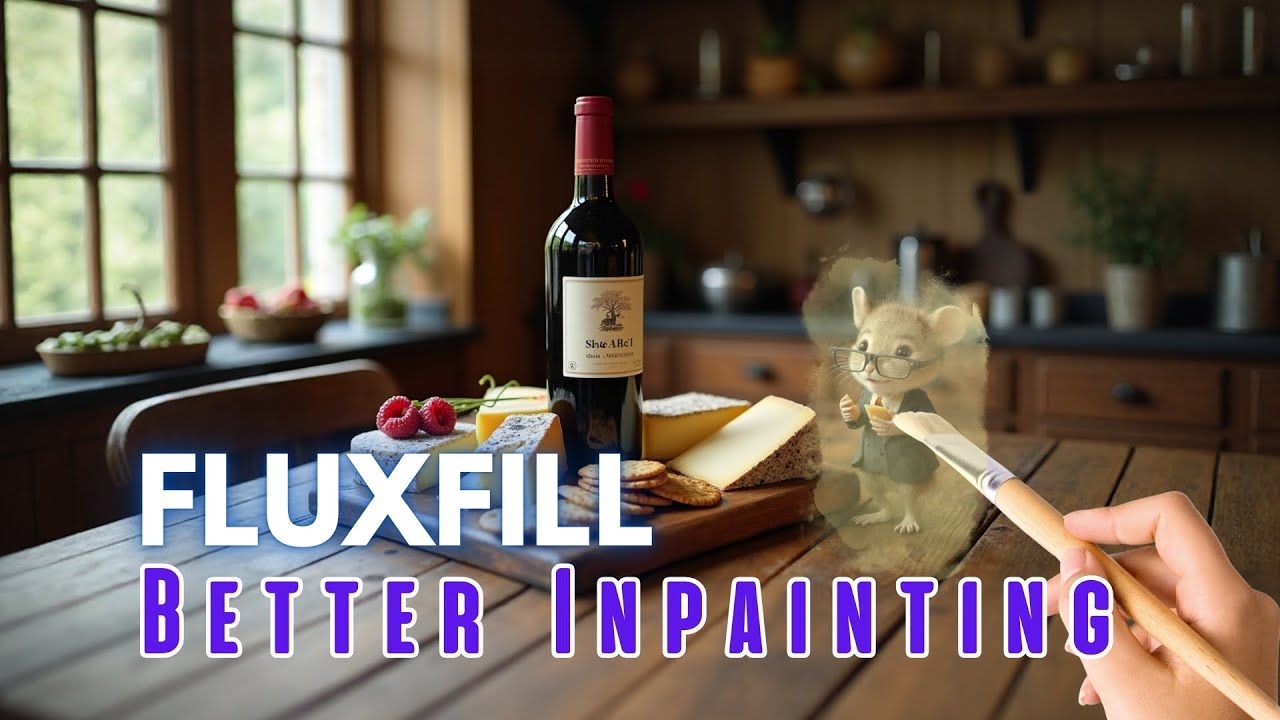 Get Better Inpainting & Outpainting Results With Fluxfill