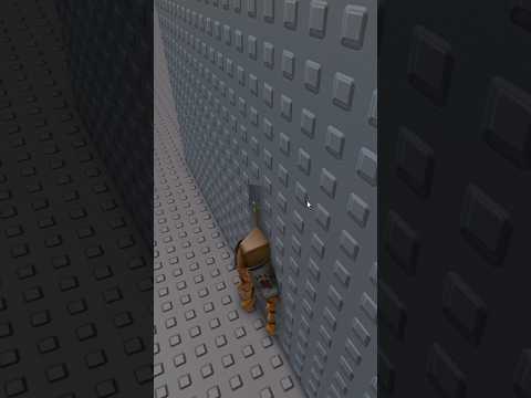 i GLITCHED through a WALL with NO EMOTES #roblox #shorts