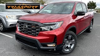 2025 Honda Ridgeline Trailsport - Radiant Red Metallic II - Walkaround