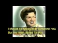 Heartaches  Patsy Cline (images & lyrics)