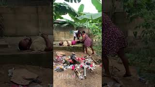 She saw more than expected in the village ❤️🌹#2025 #trending #funny #comedy #viral #shorts #freefire