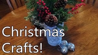 Christmas Crafts!: Vlogmas Day 6