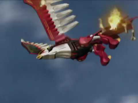 Power Rangers Wild Force - Final Megazord battle vs Master Org