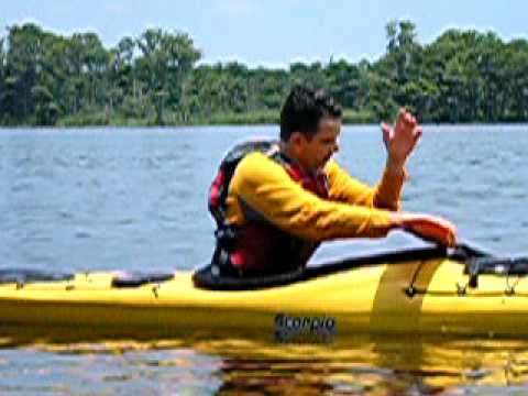 Kayak Roll Attempt and Recovery