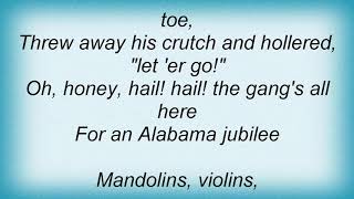 Jerry Lee Lewis - Alabama Jubilee Lyrics