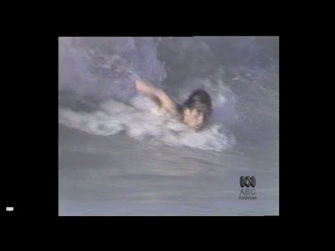 Prince Charles Bodysurfs at Bondi Beach (1983)